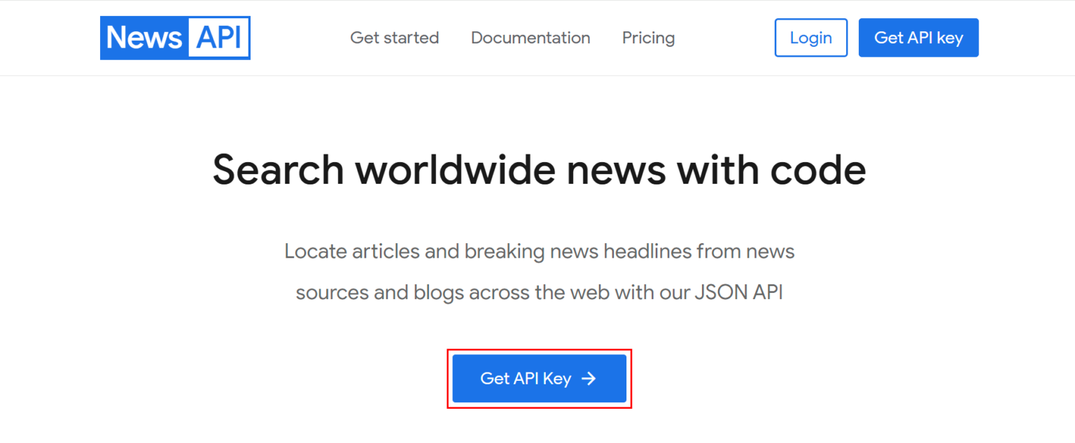  python news api infomisc